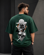 Naruto - One Piece Crossover Oversized Tee | Oversized T-Shirt Drop Shoulder Streetwear India Graphic Tee
